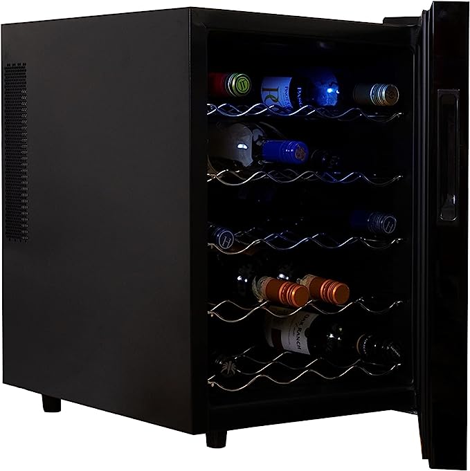 The Koolatron 20 Bottle Wine Cooler is a sleek and efficient dual-unit thermoelectric wine fridge that combines functionality with a stylish design.